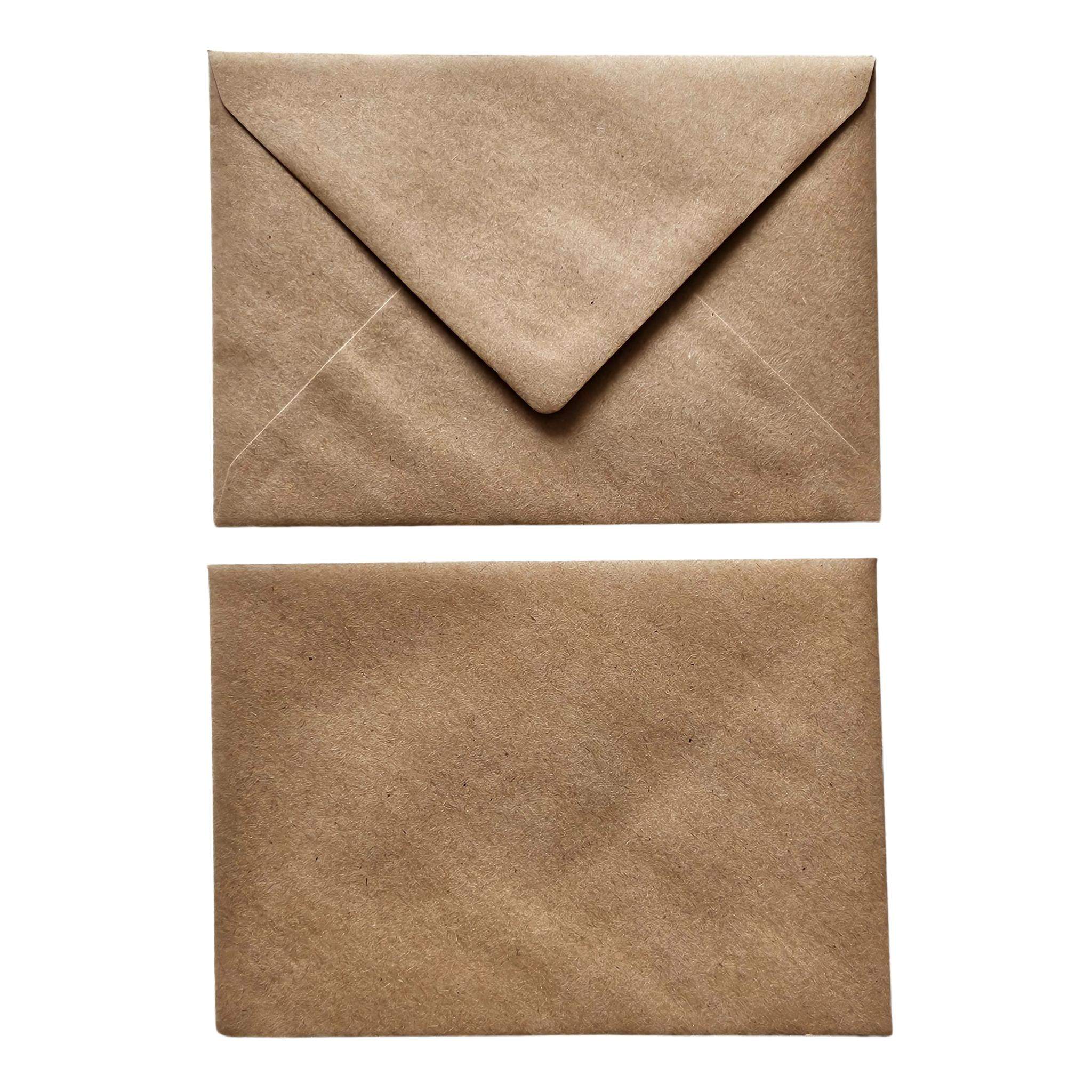 Koperta C6 eko kraftowa 0