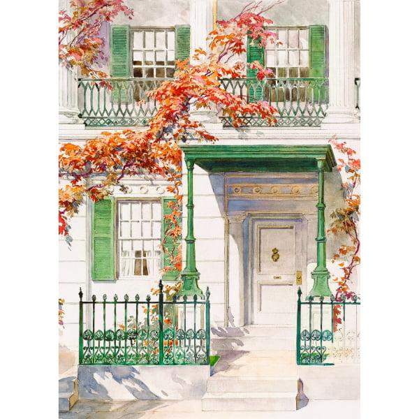 Pocztówka Dom z zielonymi okiennicami 1 szt. 0