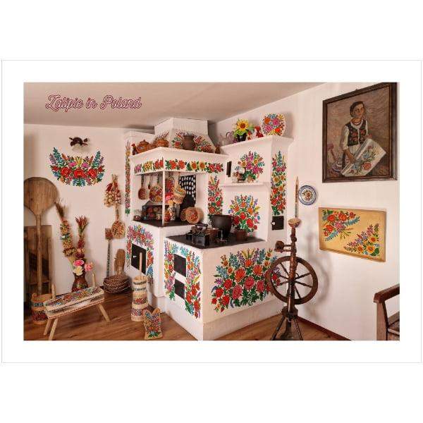 Pocztówka Zalipie 1 szt. 0