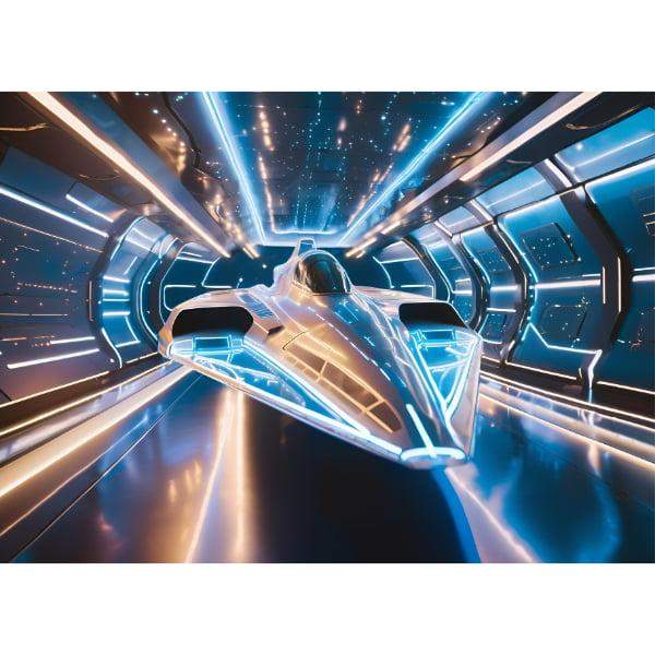 Pocztówka Statek kosmiczny 1 szt. 0