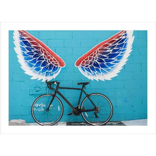 Pocztówka Rower czyli anielska wolność na dwóch kółkach 1 szt. 0