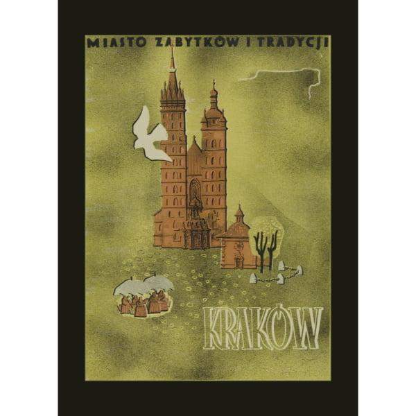 Pocztówka Kraków - Miasto Zabytków i Tradycji (1930) 1 szt. 0