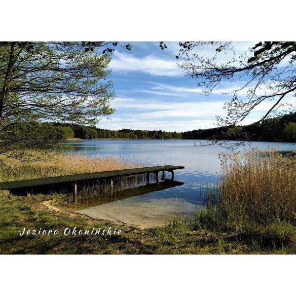 Pocztówka Jezioro Okonińskie 1 szt. 0