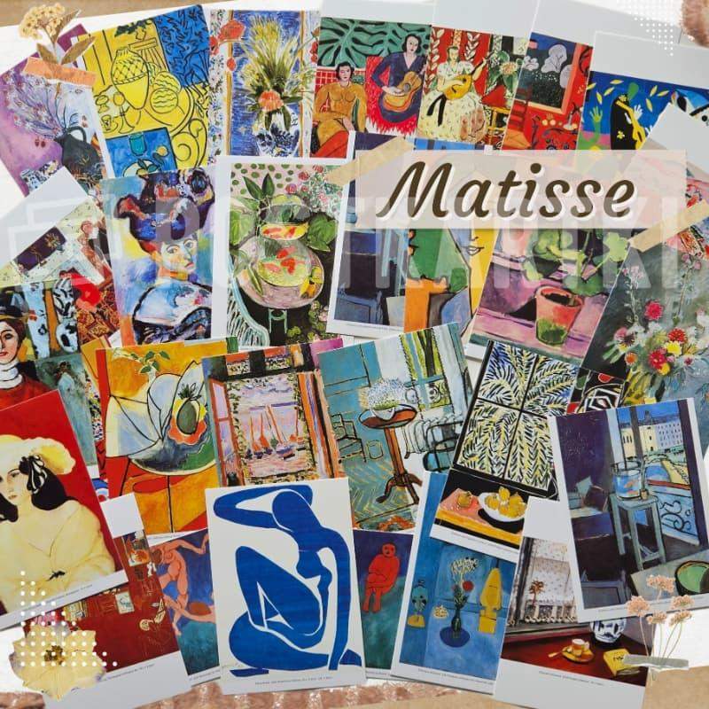 Pocztówki Obrazy Matisse 3 szt. 0