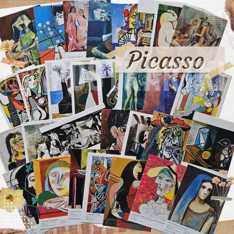 Pocztówki Obrazy Picasso 3 szt. 0