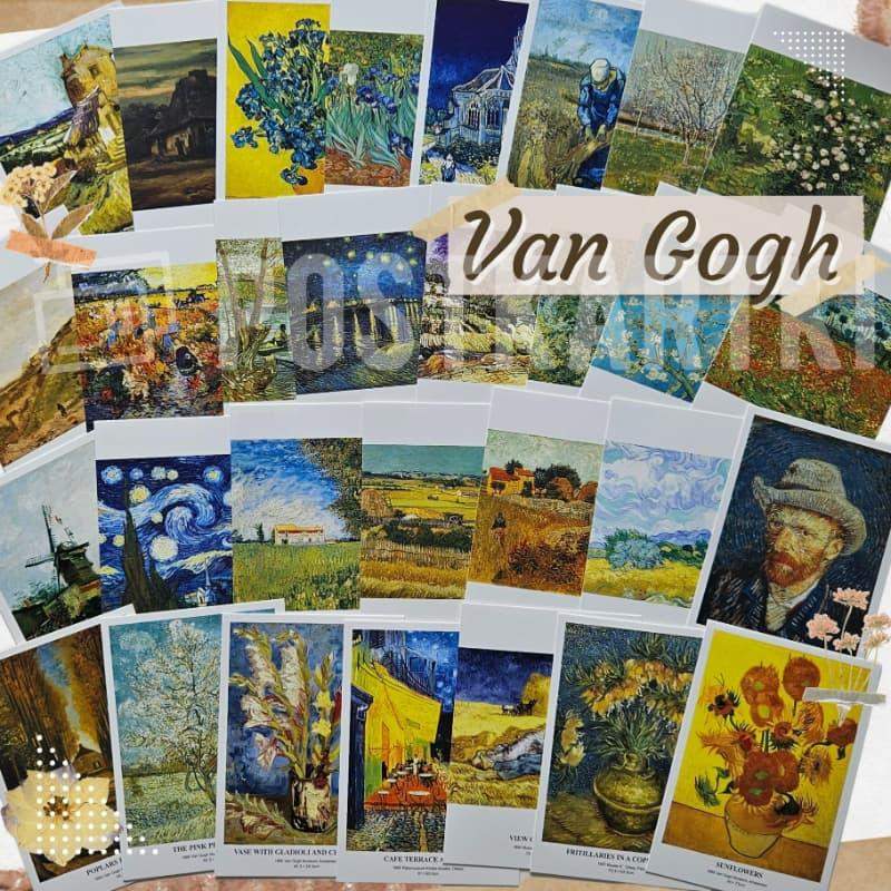 Pocztówki Obrazy Van Gogh 3 szt. 0